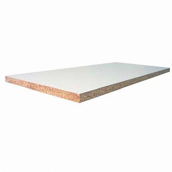 PANNEAU PREDECOUPES MELAMINE BLANC 1200 X 600 X15MM