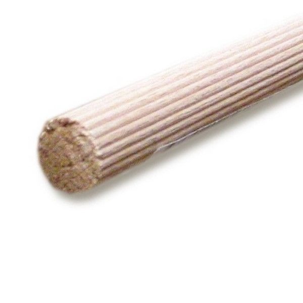 TOURILLON HETRE CANNELE 1000 EPAISSEUR 12MM