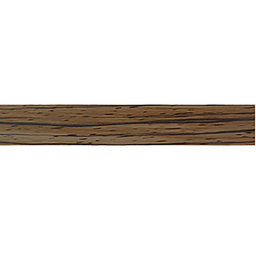 [50623] BANDE DE CHAMP MELAMINE PREENCOLLE 25MX23MM ZEBRANO NATUREL B100