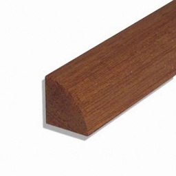 [50671] QUART DE ROND BOIS ROUGE 2400 EPAISSEUR 13MM