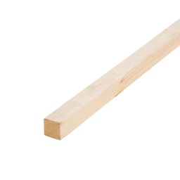 [50710] TASSEAU SAPIN BRUT LOT DE 6 - 2000X38 EPAISSEUR 38MM