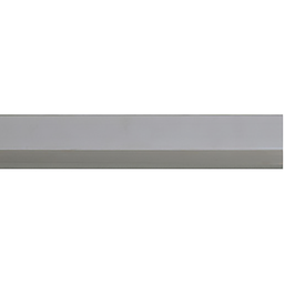 [50842] PROFIL POUR VOLIGE PVC BLANC SUPERIEUR GAUCHE 4M