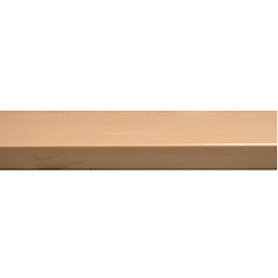 [50845] PROFIL POUR VOLIGE PVC MARRON SUPERIEUR GAUCHE 4M