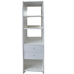 [50943] AMENAGEMENT INTERIEUR BLANC AVEC TIROIR POUR DRESSING