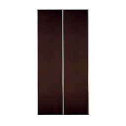 [50952] PACK DE 2 VANTAUX WENGUES POUR DRESSING