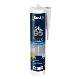 [50332] BOSTIK SIL95 ETANCHEITE NOIR 280ML