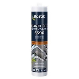 [50185] QS DISPERTEC M-6 MASTIC SILICONISE POUR BOIS 300ML CERISIER