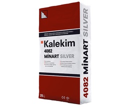 [50362] REVETEMENT MURAL DECORATIF MINART SILVER 200 - 25KG - BLANC