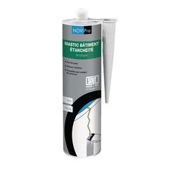 [50268] MASTIC BATIMENT ETANCHEITE ACRYLIQUE GRIS 310ML