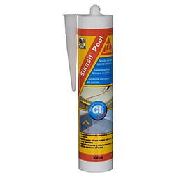 [50296] MASTIC SILICONE PISCINE TRANSPARENT SIKAPOOL - 300ML