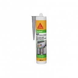 [50304] SIKASEAL-107 MASTIC ACRYLIQUE JOINT ET FISSURE GRIS - 300ML
