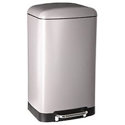 [21168] POUBELLE METAL 30L ARIANE TAUPE