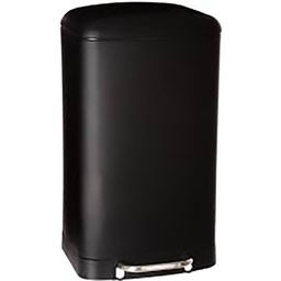 [21169] POUBELLE METAL 30L ARIANE NOIR