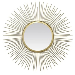 [23536] MIROIR ROND DIAM 50CM SOLEIL