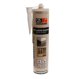 [50184] QS DISPERTEC M-6 MASTIC SILICONISE POUR BOIS 300ML HETRE