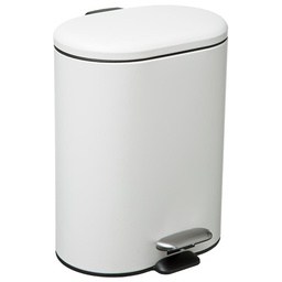 [13918] POUBELLE SOFTCLOSE SILIFLEX 6L BLANC