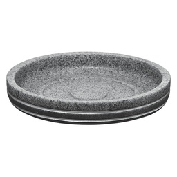 [13935] PORTE SAVON POLYRESINE SILV