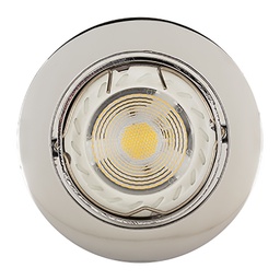 [18361] D/L MR16 MAX.50W 12V CNC ALUMINIUM WHITE Φ84*30/Φ60MM IP44 CE