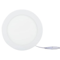 [18336] LED SLIM PANEL LIGHT - ROUND 60LM/W 6500K MATERIAL : ALU.+ PS,INPUT VOLTAGE :100-265V