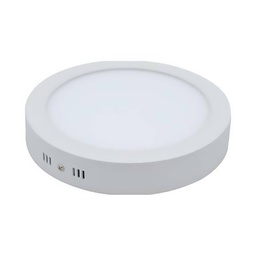 [18344] LED SURFACE PANEL LIGHT - ROUND 60LM/W 6500K, MATERIAL: ALU.+ PS, INPUT VOLTAGE：100-265V