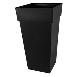 [41594] POT DE FLEUR ITALIA (20X17,2) LT 4,5 BLACK