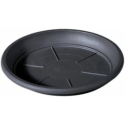 [41600] SOUCOUPE POUR POT DE FLEUR SOTTOVASO SIENA 44CM ANTHRACITE