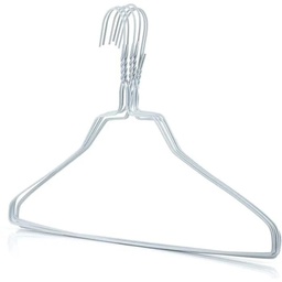 [112071] CINTRE EN METAL BLANC