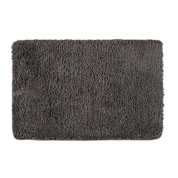 [210206] TAPIS DE BAIN BELIZE GRIS SOURIS 60X90CM/30MM MICROPOLYESTER