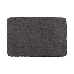 [210217] TAPIS DE BAIN BELIZE GRIS SOURIS 55X65CM/30MM MICROPOLYESTER