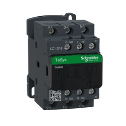 [325823] CONTACTEUR MODULAIRE AC3 18A 3P+1F+1O 230V AC 50HZ