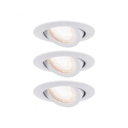 [112308] Spot encastré LED Kit de 3 orientable 3000K Blanc