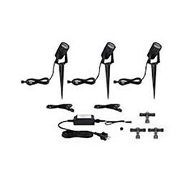[112341] KIT SPOT EXTERIEUR LINK&amp;LIGHT 3X3,5W 12V IP67