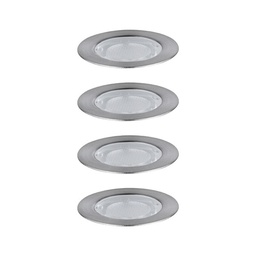 [112344] KIT ENCASTRE DE SOL EXTERIEUR LINK&amp;LIGHT 4X0,8W 12V IP67