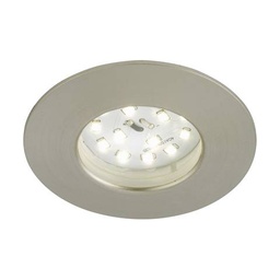 [112351] SPOT LED ENCASTRABLE NICKEL MAT 5W 400LM 3 000K