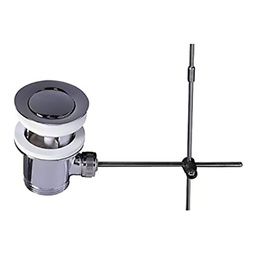 [326281] BONDE DE LAVABO SANS TIRETTE EN LAITON CHROME