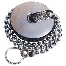 [326309] SP9204 BOUCHON D57 AVEC ENJOLIVEUR, CHAINETTE L.250 MM