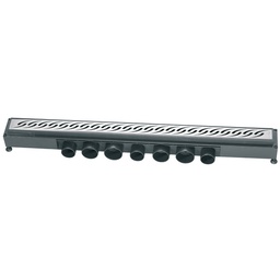 [326324] SIPHON DOUCHE à l'italienne VENISIO COMPLET CANIVEAU AVEC GRILLE 700MM