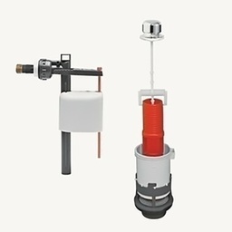 [326383] MECANISME A TIRETTE + ROBINET KOMPACT L/PL