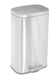 [210334] POUBELLE METAL 30L PEGASUS INOX