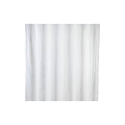 [210376] RIDEAU DE DOUCHE 120X200 BLANC POLYESTER