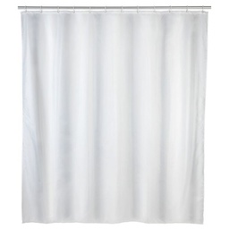 [210377] RIDEAU DE DOUCHE 180X200 BLANC POLYESTER
