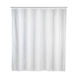 [210381] RIDEAU DE DOUCHE 120X200 BLANC ANTI MOISISSURE