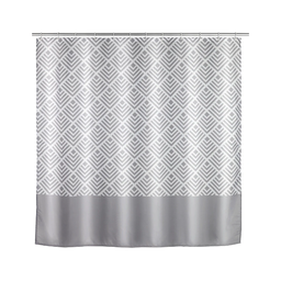 [210388] RIDEAU DE DOUCHE 180X200 ECHO POLYESTER