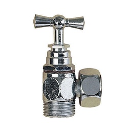 [326410] ROBINET D ARRET EQUERRE CHROME R21