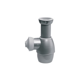 [326421] TOUT EN 1 SIPHON UNIVERSEL EVIER LAVABO GRIS