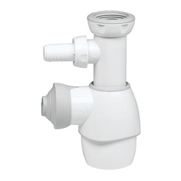 [326439] SIPHON TOUT EN UN PRISE MACHINE A LAVER BLANC/GRIS