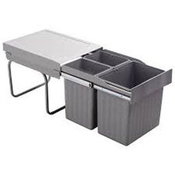 [210550] POUBELLE COULISSANTE 3 BACS
