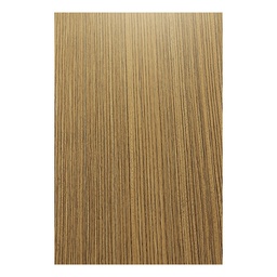 [502418] PANNEAU MELAMINE PANOPREY AGGLO ZEBRANE NATURAL 2800 X 514 -19MM