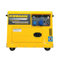 [326665] GROUPE ELECTROGENE 5 KVA DIESEL 220V SILENCIEUX AVEC INVERSEUR AUTOMATIQUE - DEMARRAGE ELECTRIQUE