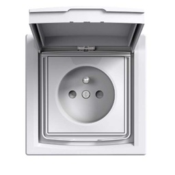 [326708] APPAREILLAGE ASFORA PRISE 2P+T, BLANC